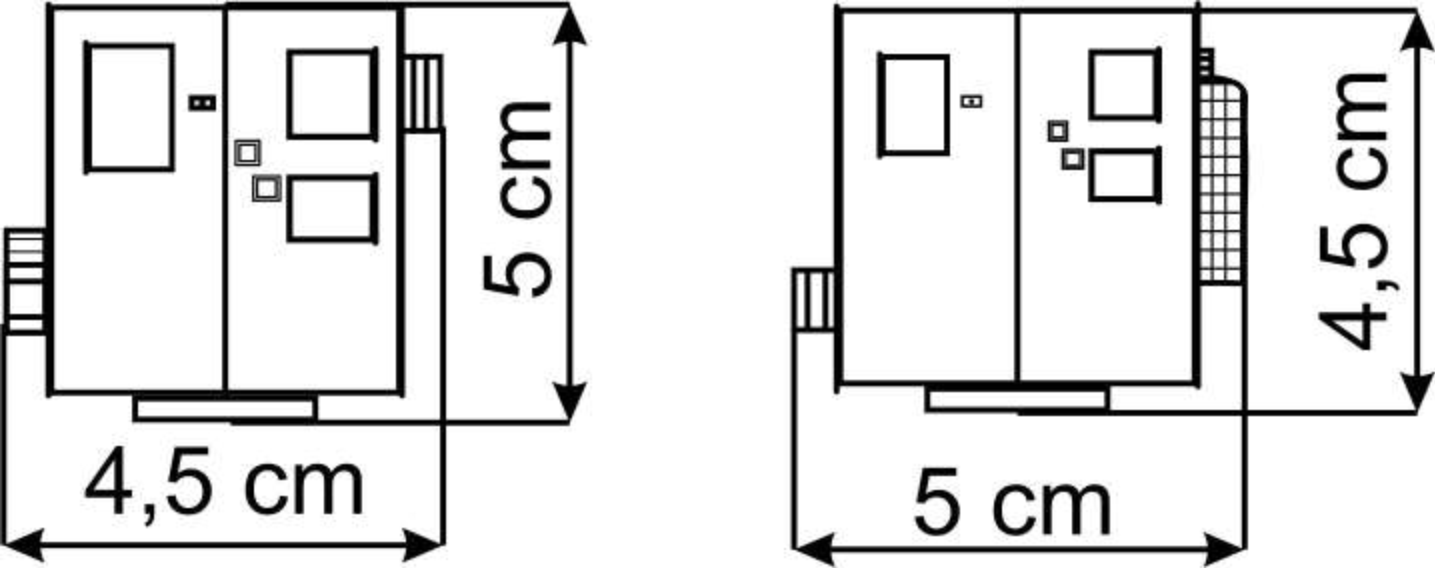 Z Settlement house Steinweg, 2 pieces