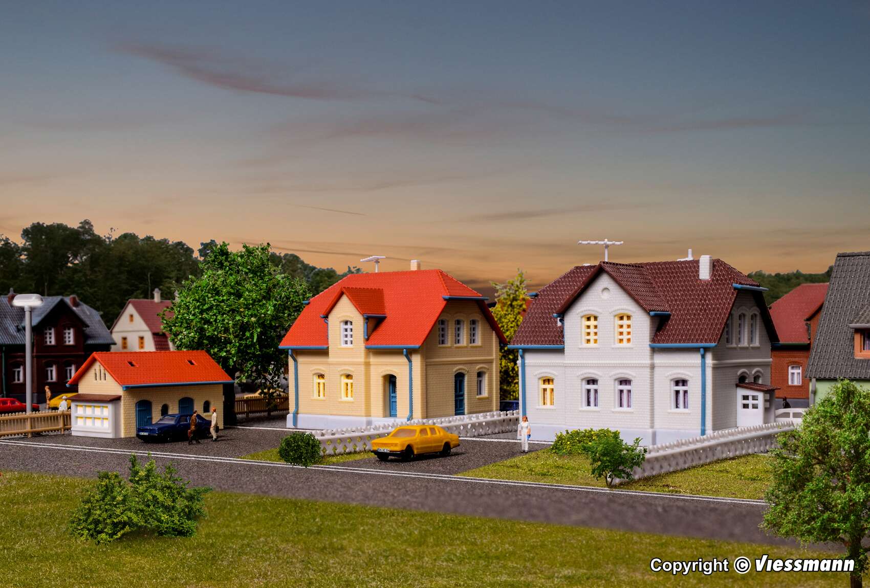 Z Settlement house Ruhrstrasse, 2 pieces with annexe