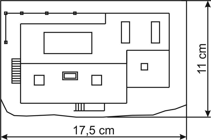 Residential building with shop