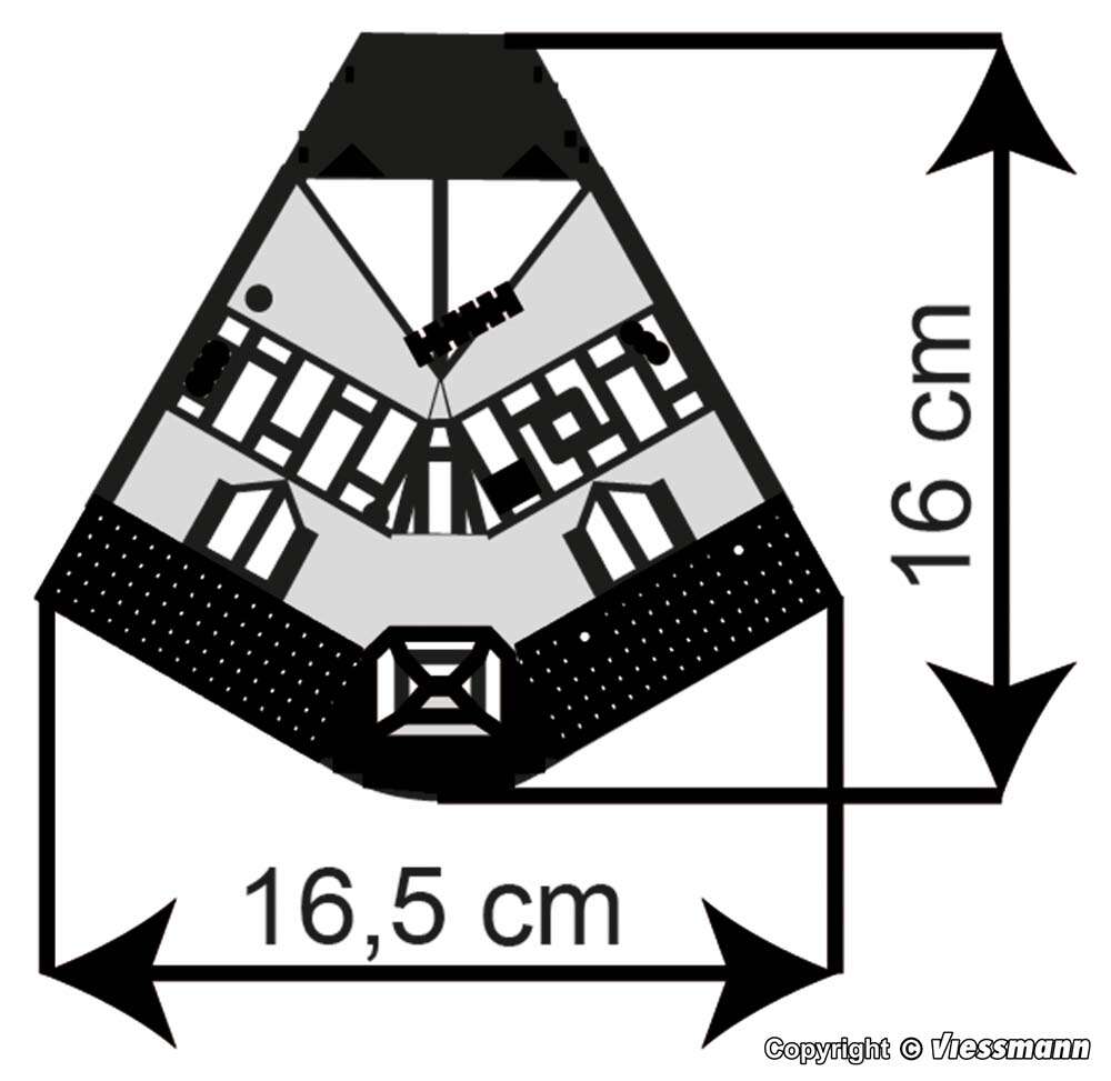 Corner terrace house Wochenmarkt
