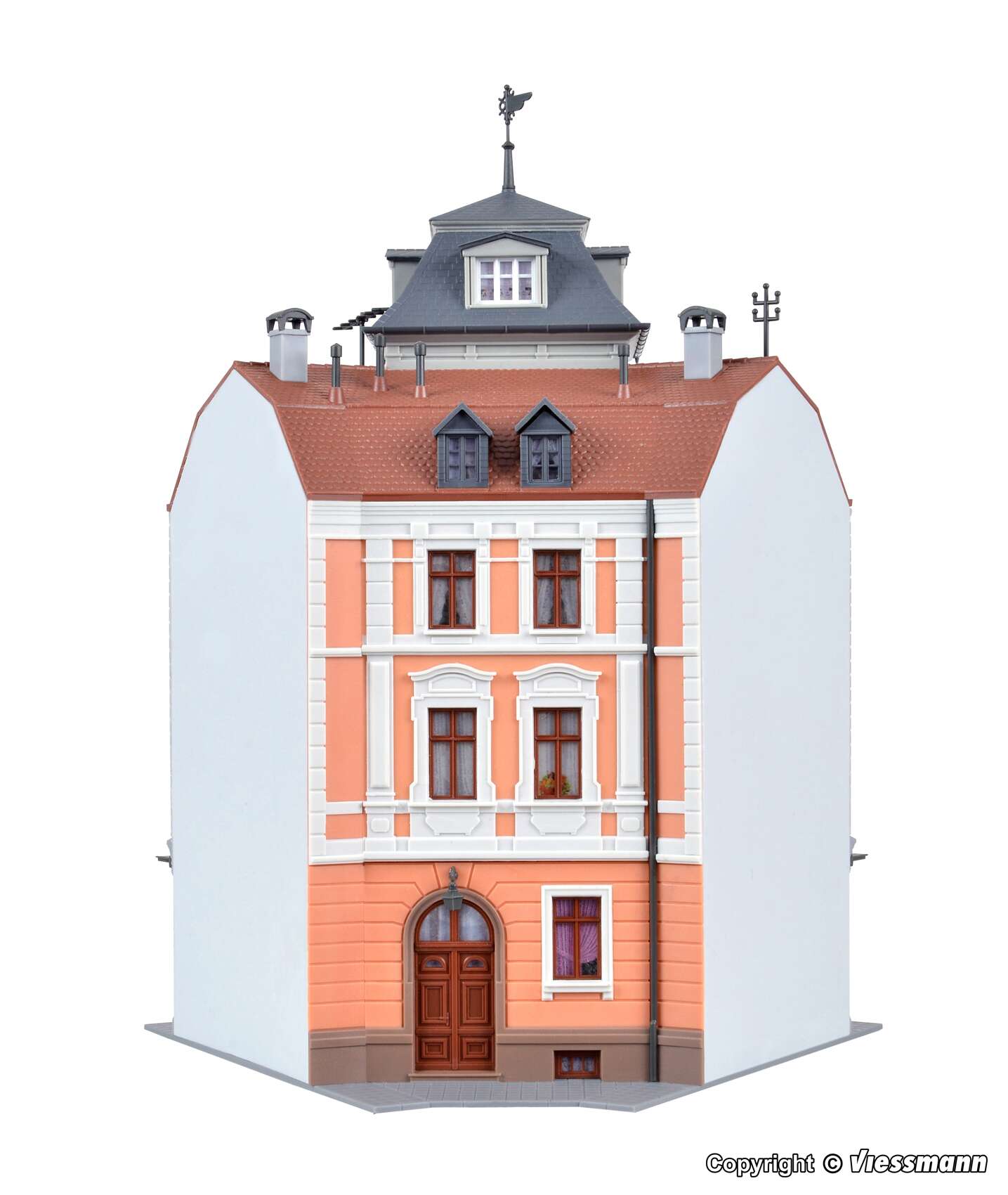 Corner terrace house of fashion