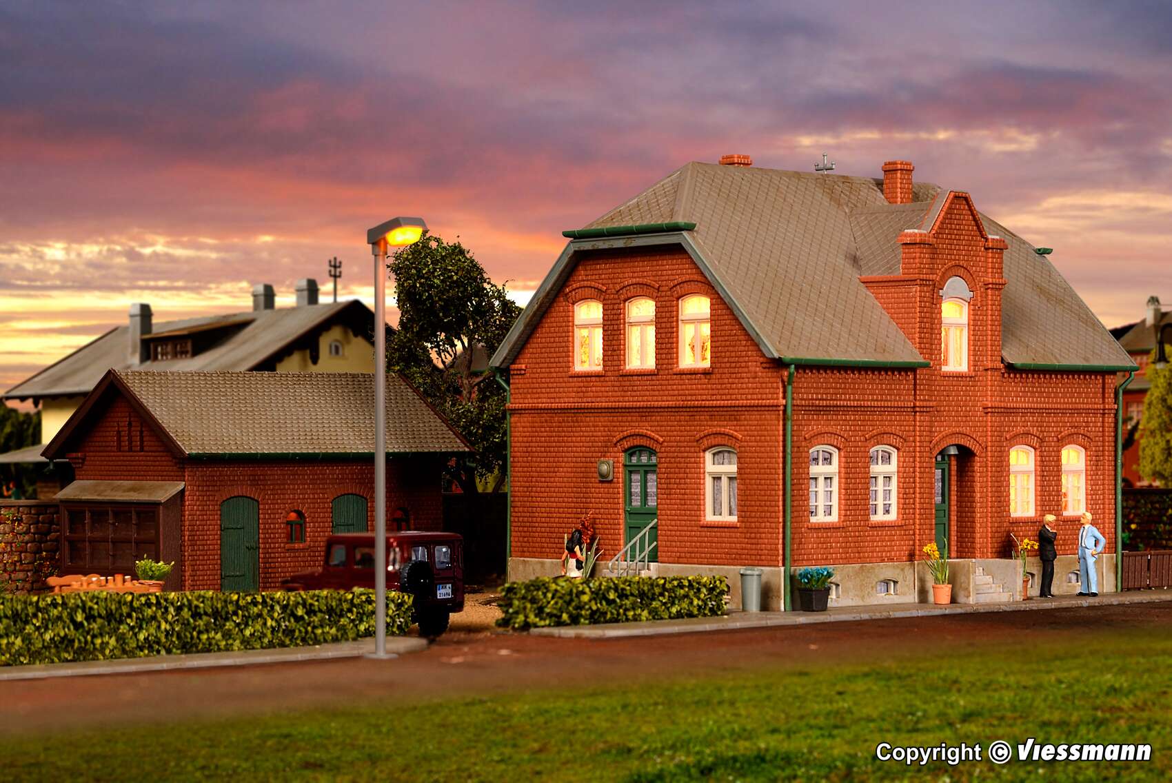 Settlement house with annexe in Oberhausen