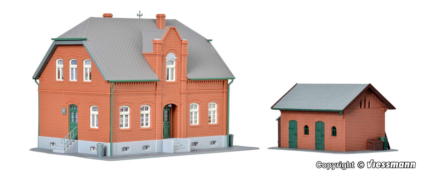 Settlement house with annexe in Oberhausen