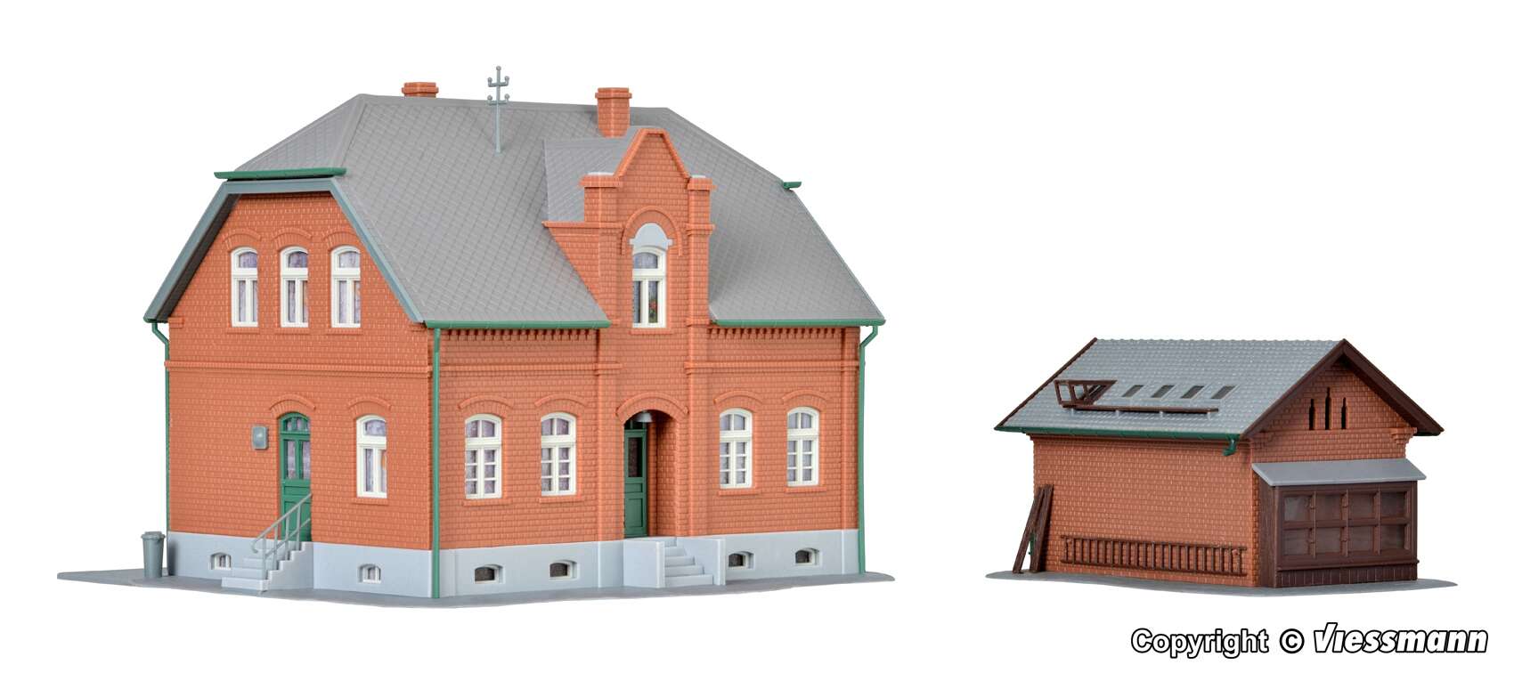 Settlement house with annexe in Oberhausen