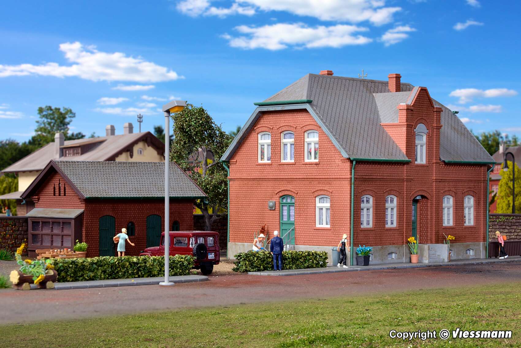 Settlement house with annexe in Oberhausen