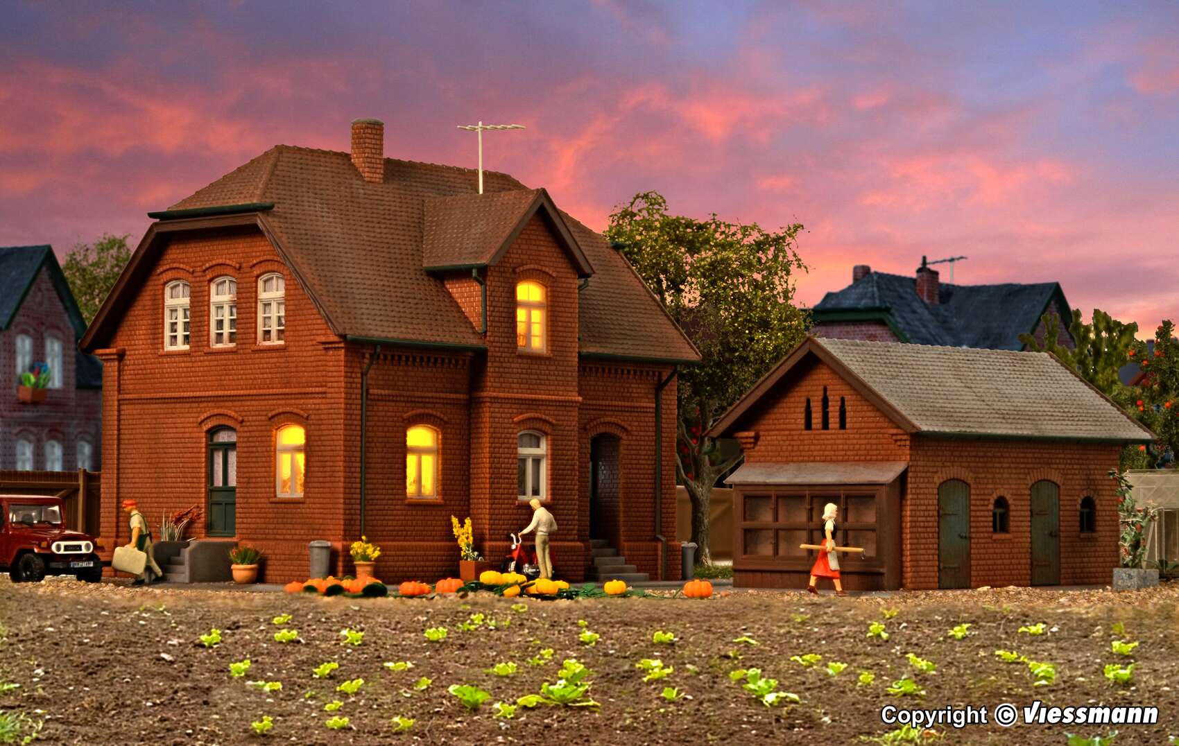 Settlement house with annexe in Bottrop