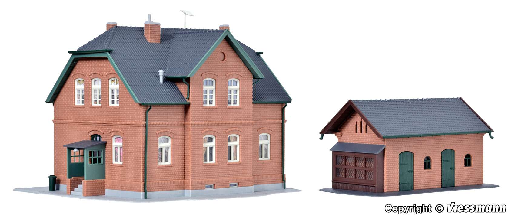 Worksman´s house in Bottrop with annexe