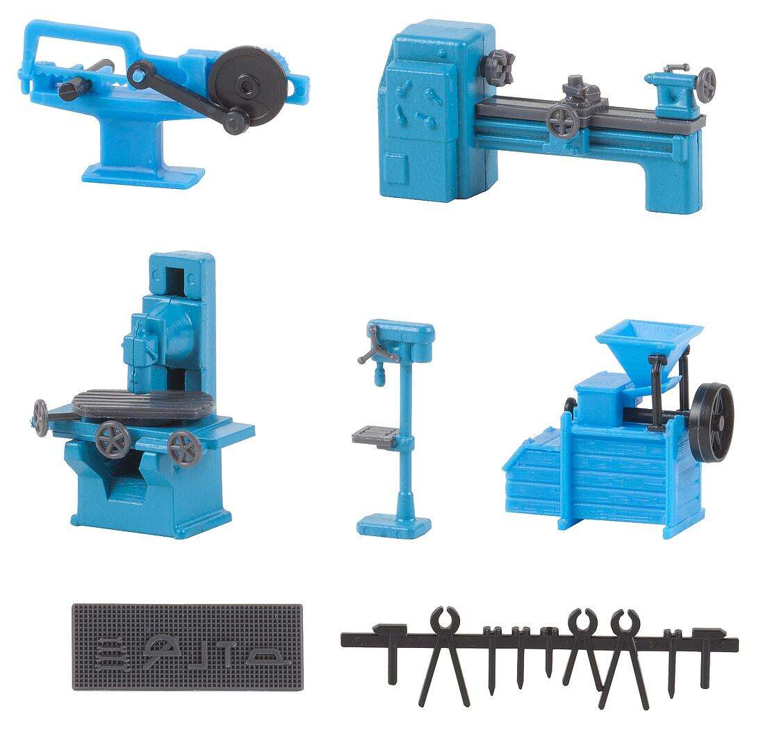 Locksmith’s shop equipment