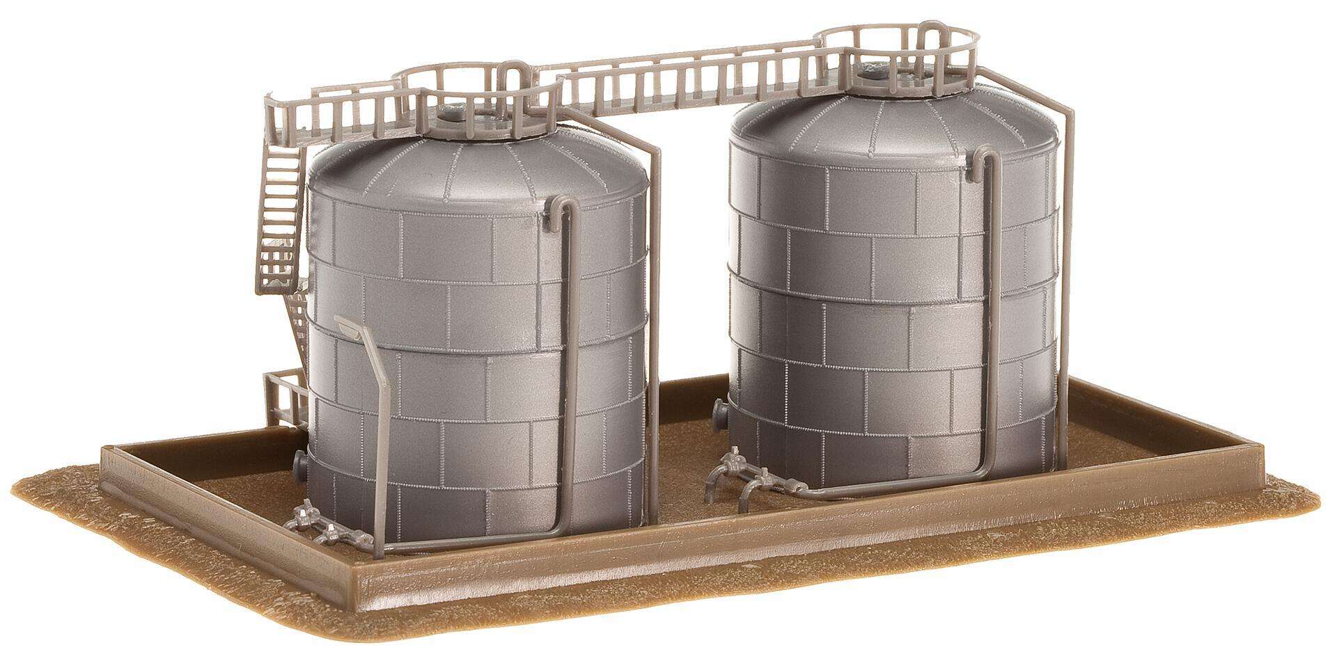 2 Oil storage tanks