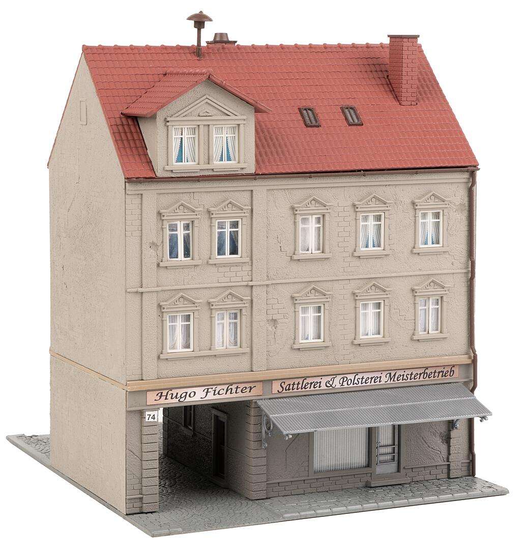 Town house with saddlery