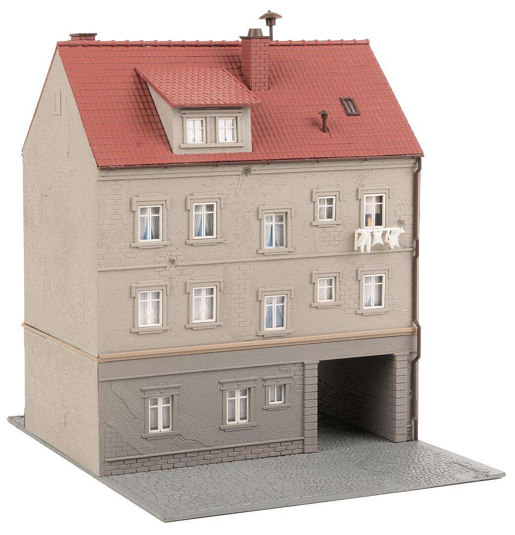 Town house with saddlery