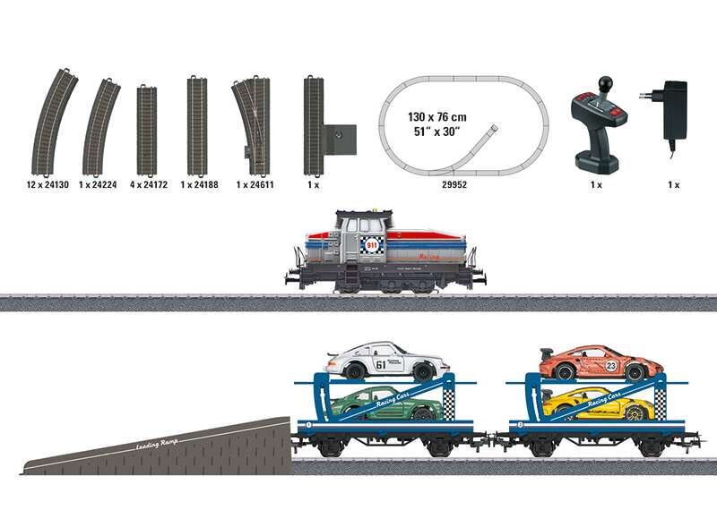 Märklin Start up – Auto Transport Train Starter Set