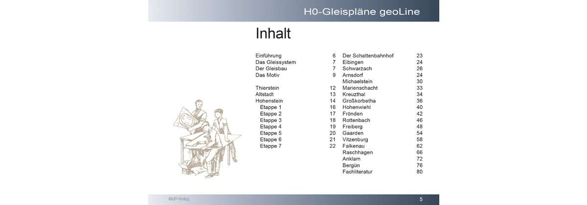 GEOLINE track plans H0 - German
