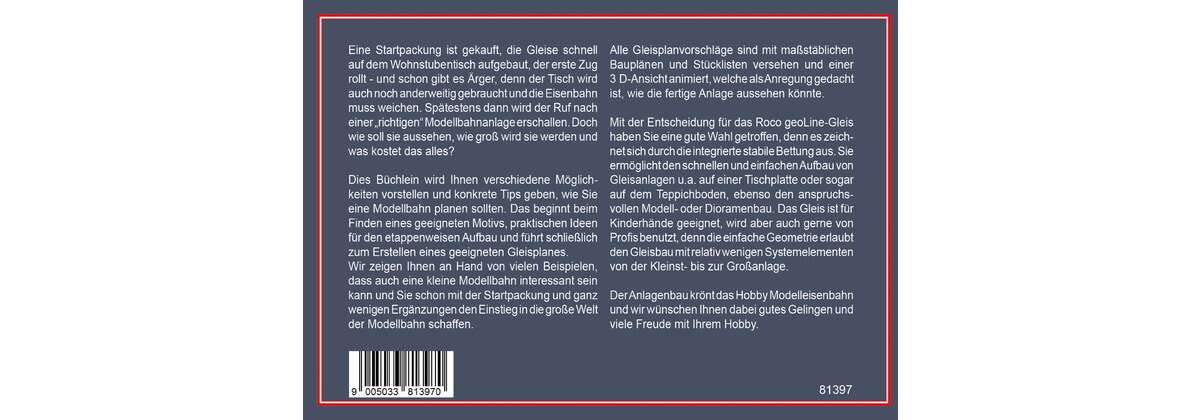 GEOLINE track plans H0 - German