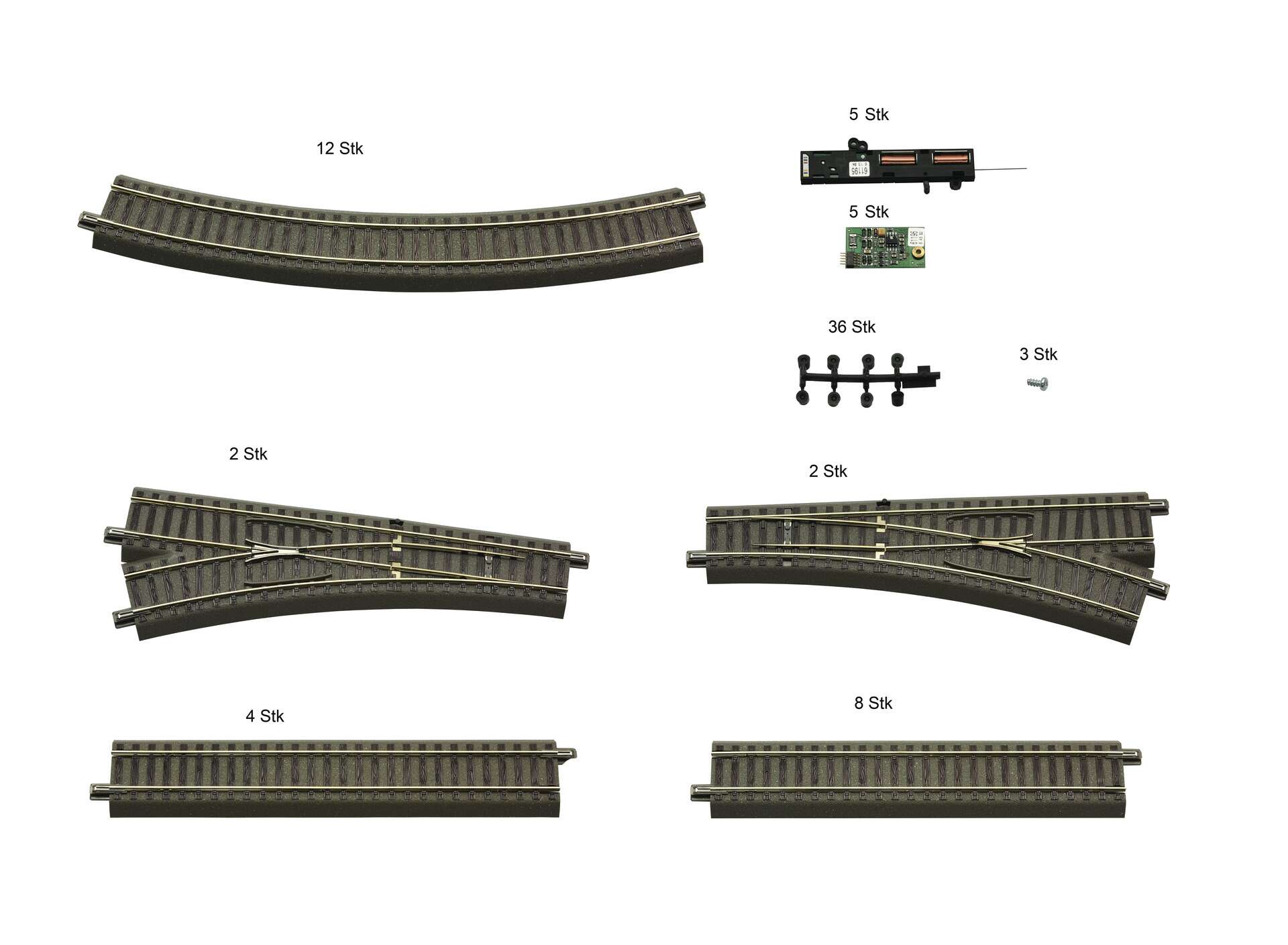 Geoline Extension track set for Digital Starter Set