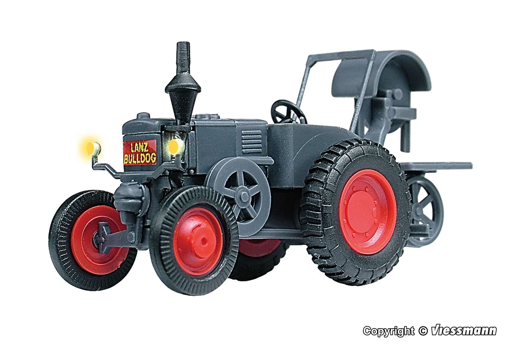 LANZ Bulldog with band saw and illuminated front lights