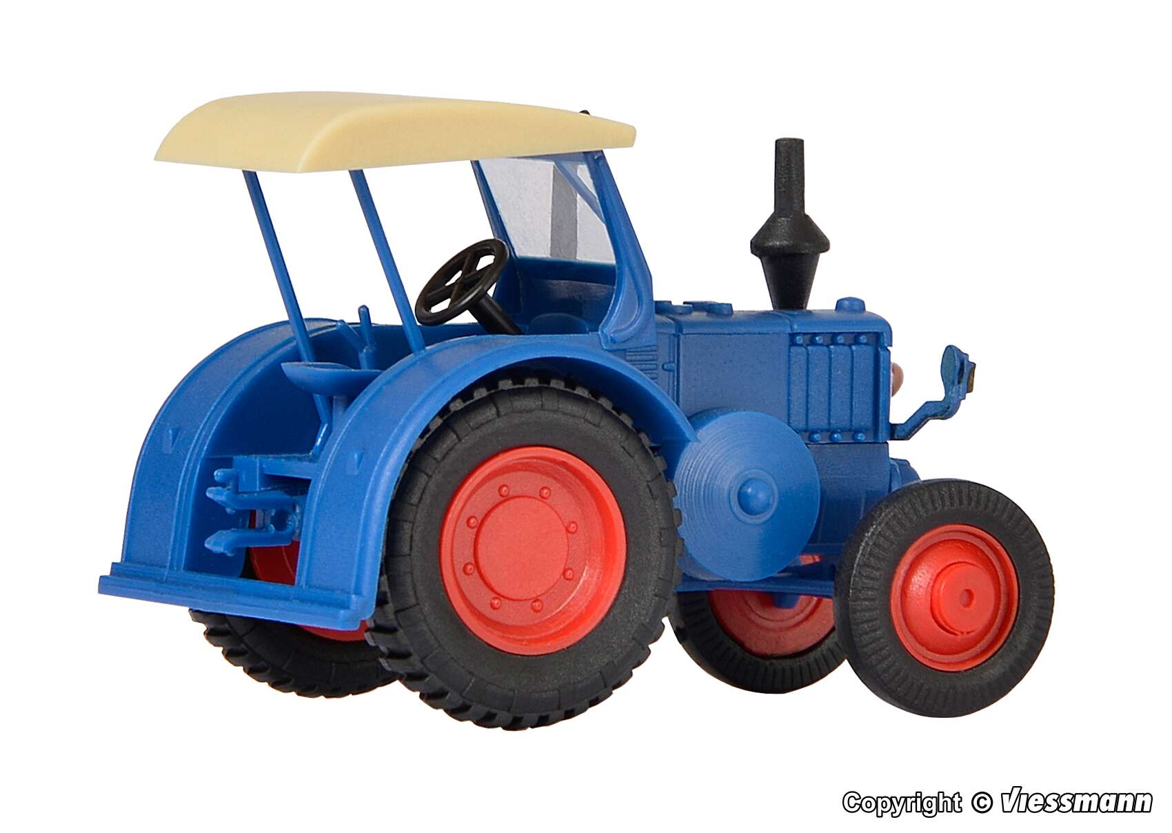 LANZ Bulldog with illuminated front lights