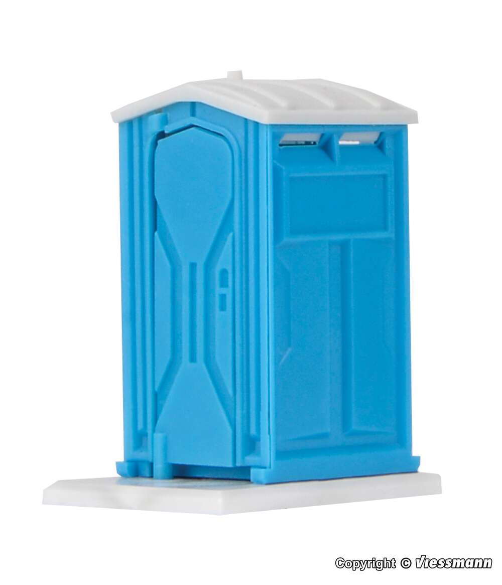 Road works restroom, moving