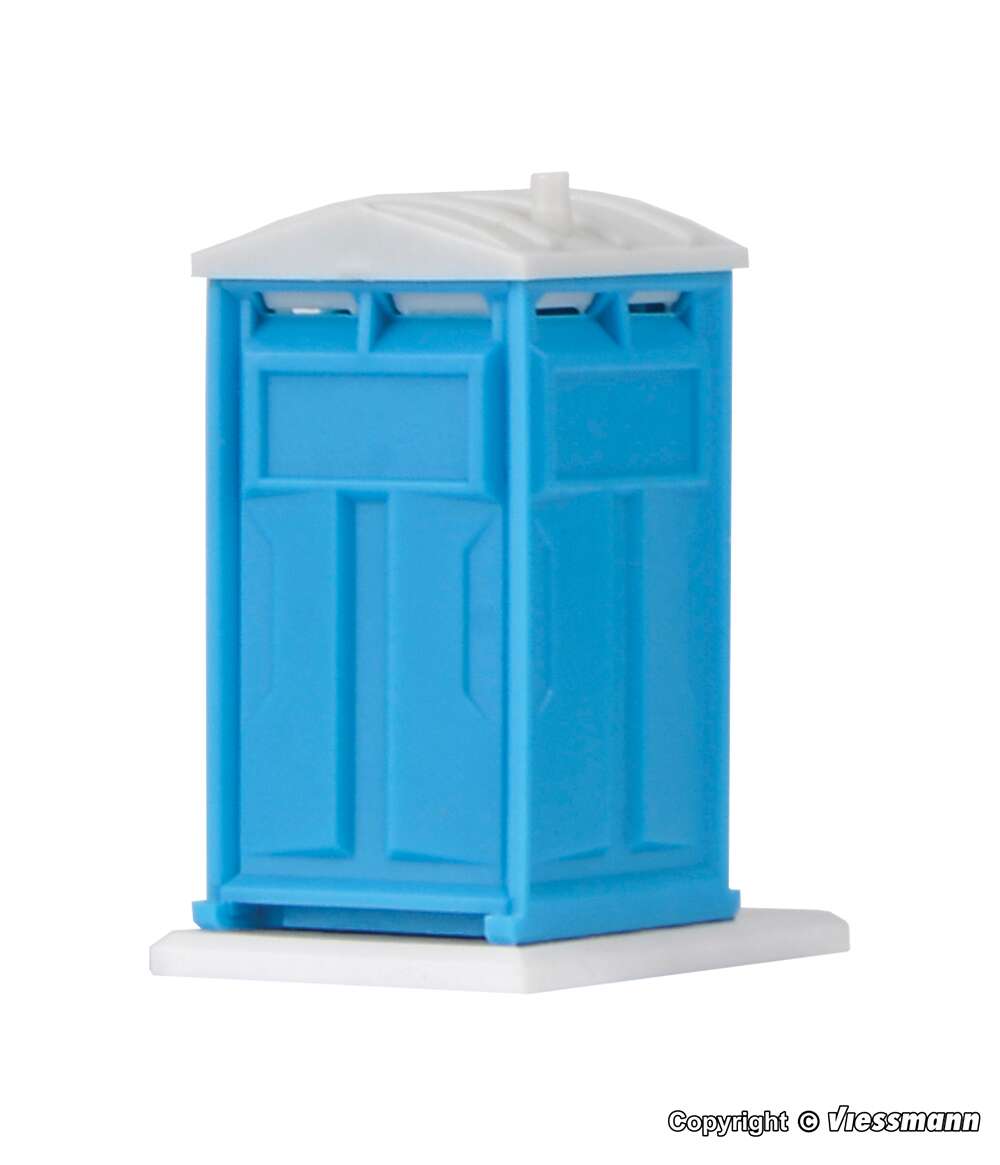 Road works restroom, moving