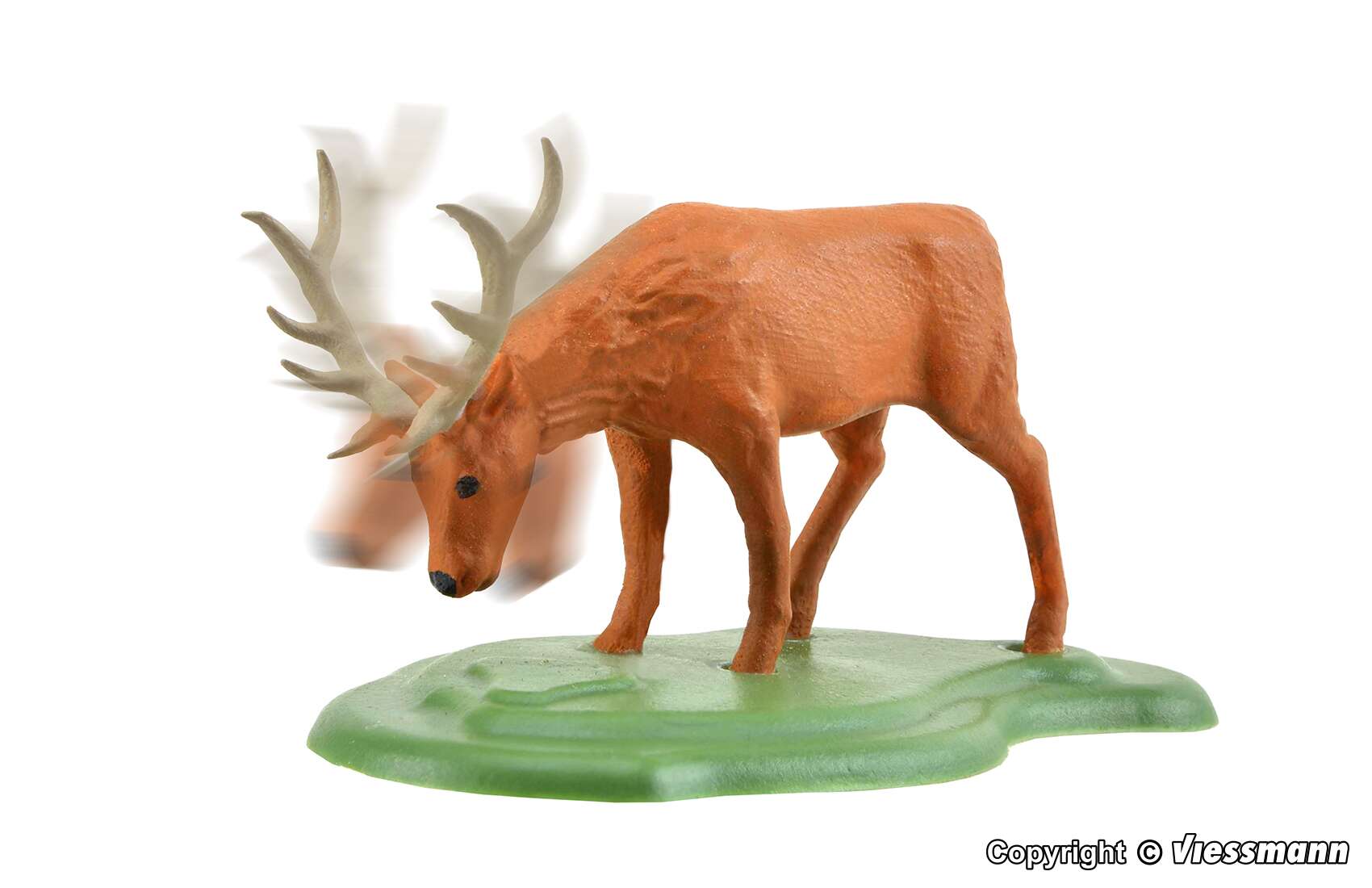 Deer with moving head