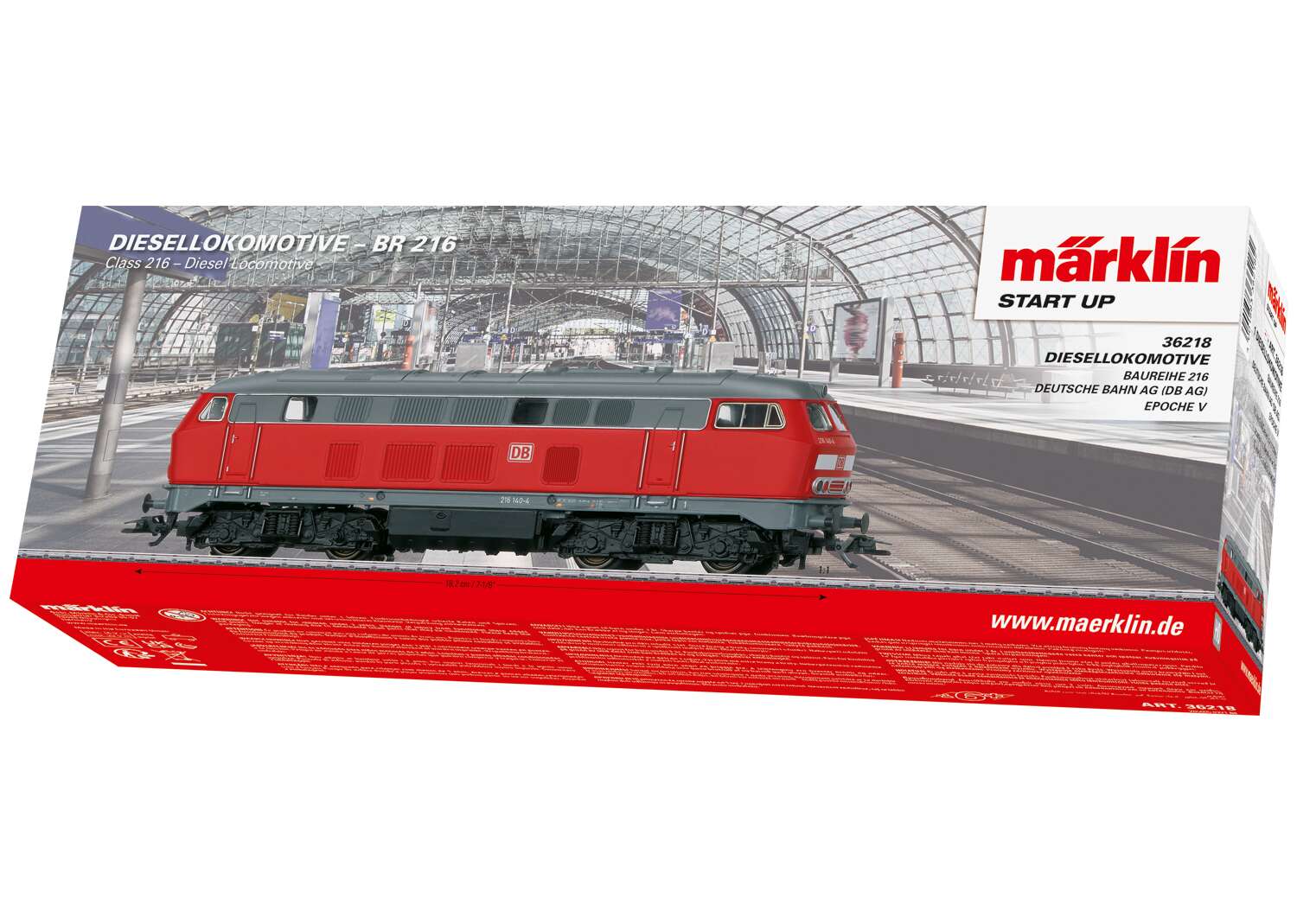 Märklin Start up - Class 216 Diesel Locomotive