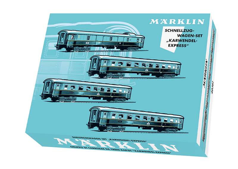 "Karwendel Express" Express Train Car Set