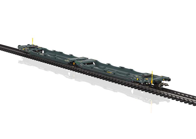 Type Sdggmrss Double Deep Well Flat Car