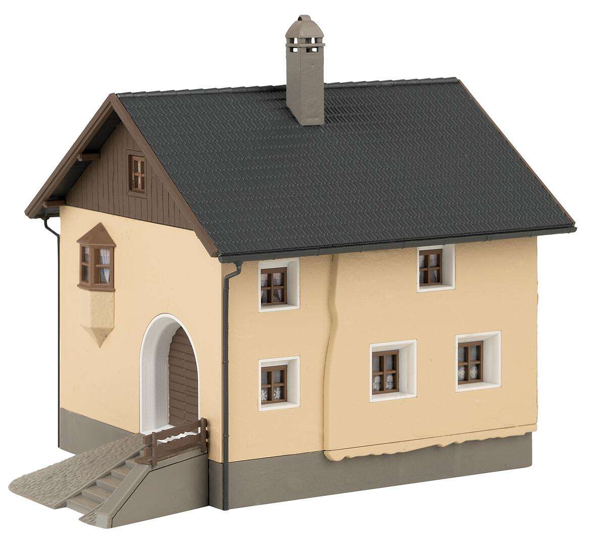 Small Engadine house