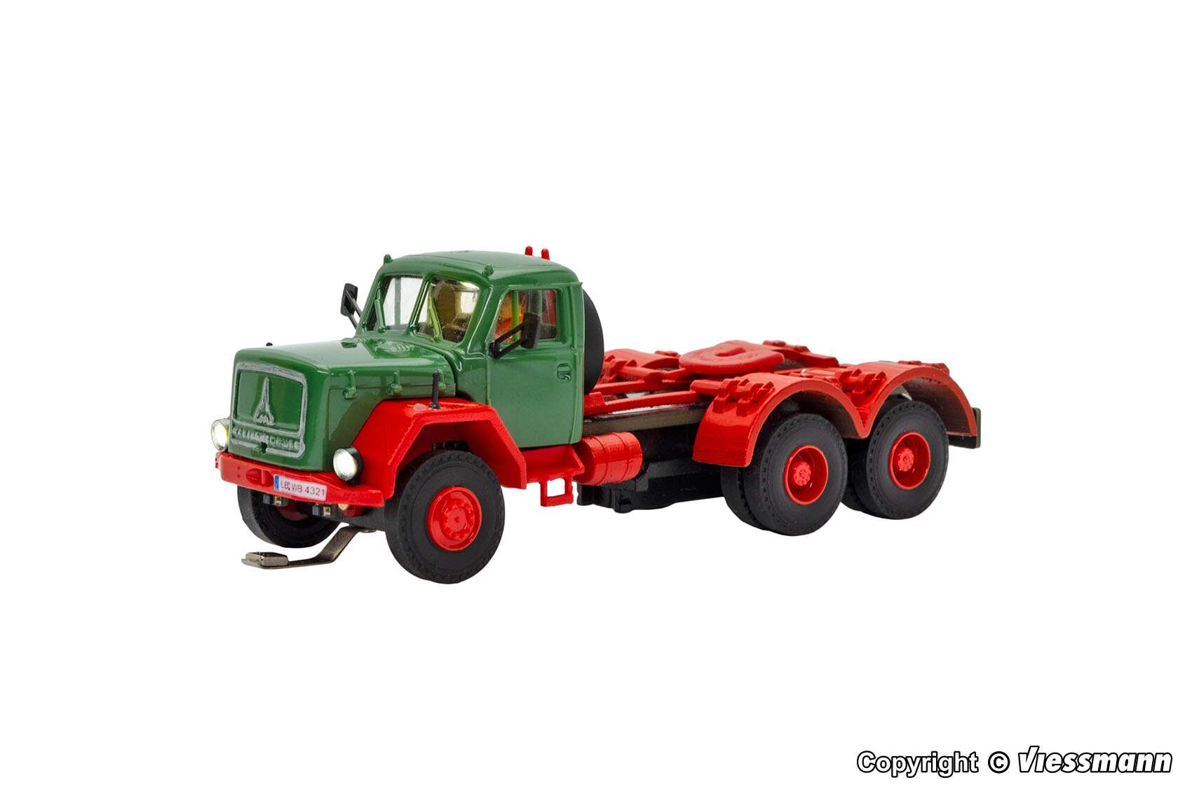 MAGIRUS DEUTZ 3-axle articulate truck basic, functional model