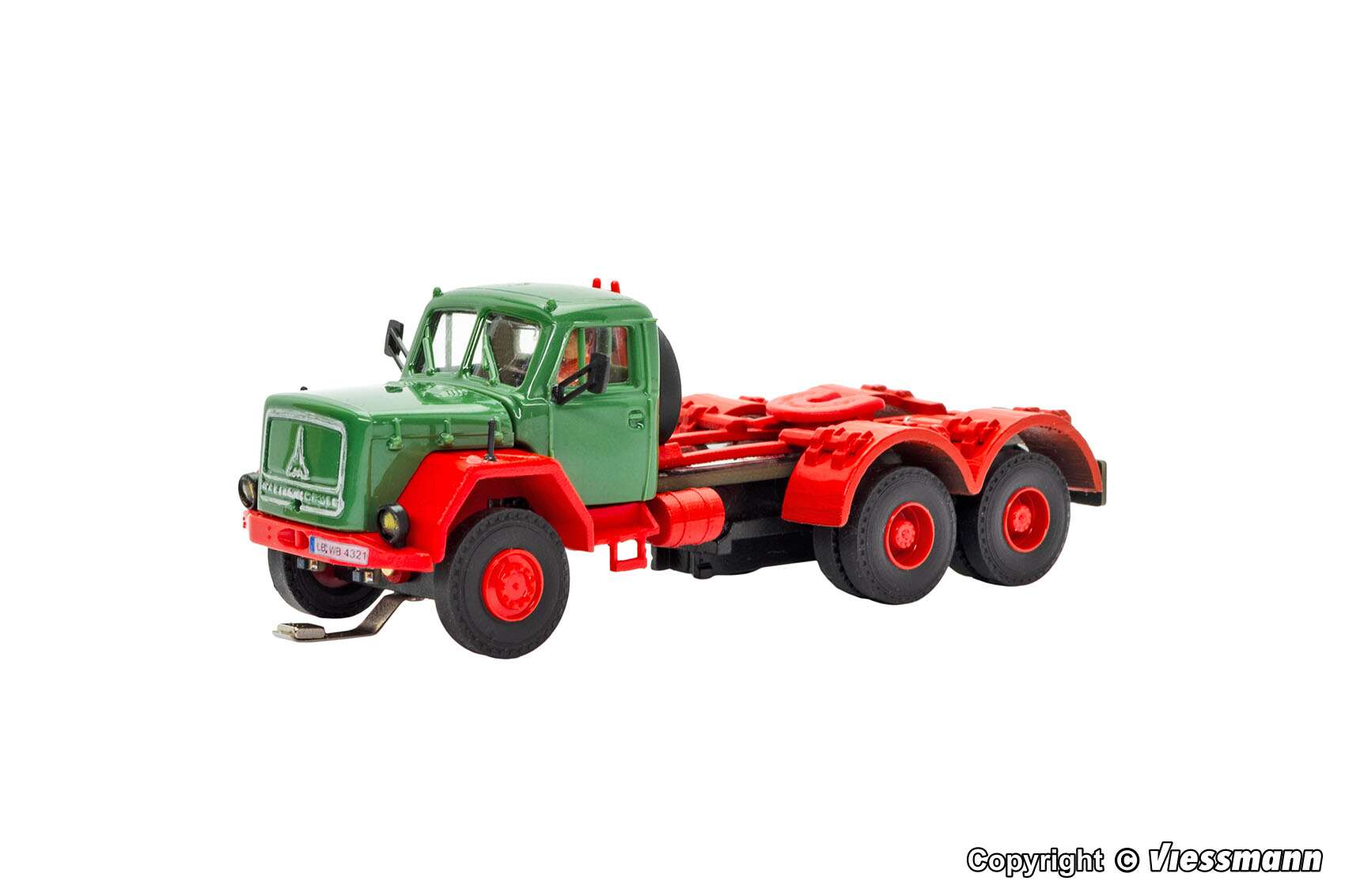 MAGIRUS DEUTZ 3-axle articulate truck basic, functional model