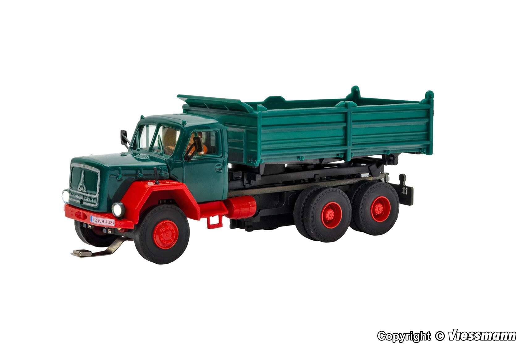 MAGIRUS DEUTZ 3-axle dump truck, basic, functional model