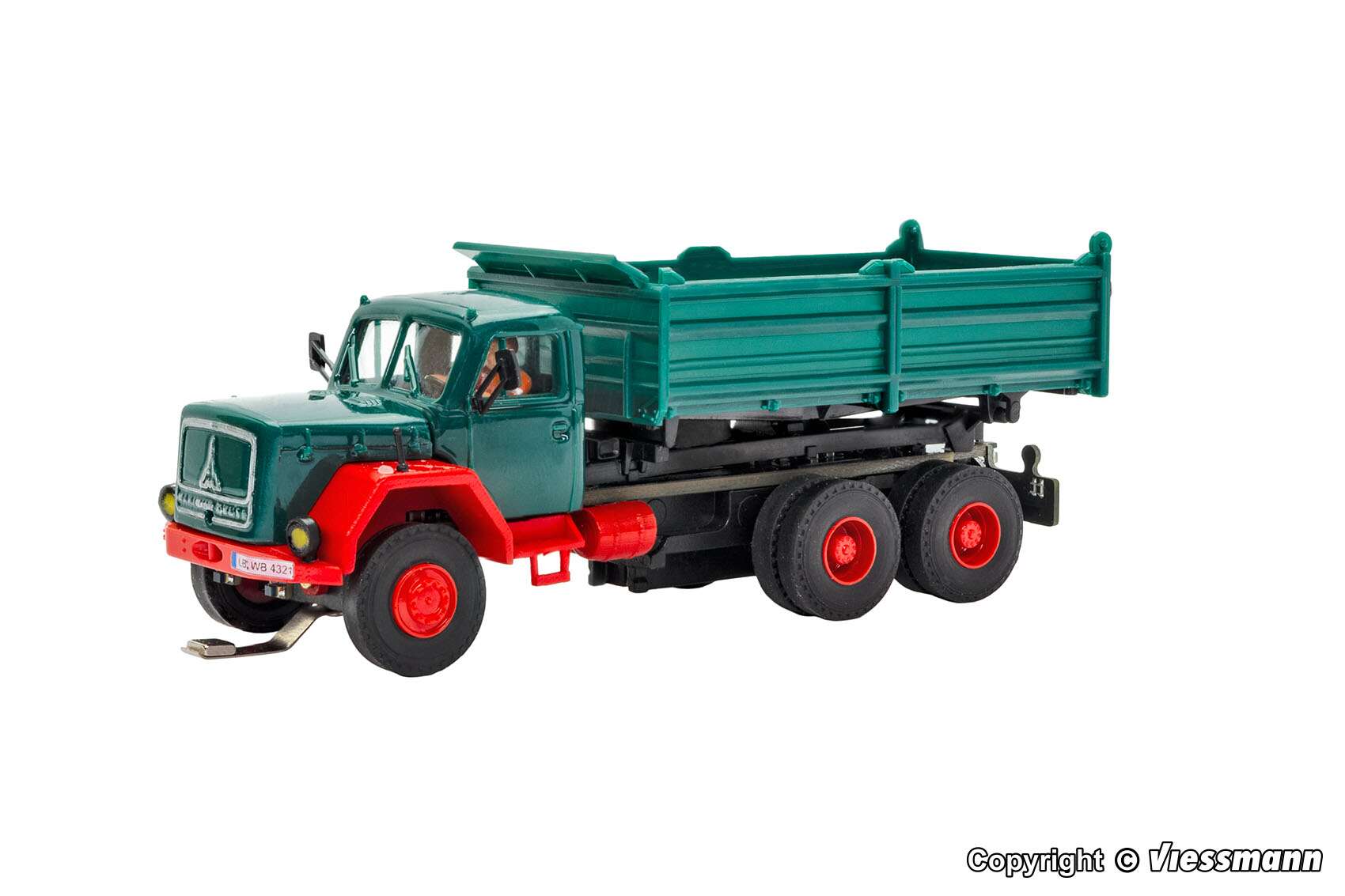 MAGIRUS DEUTZ 3-axle dump truck, basic, functional model
