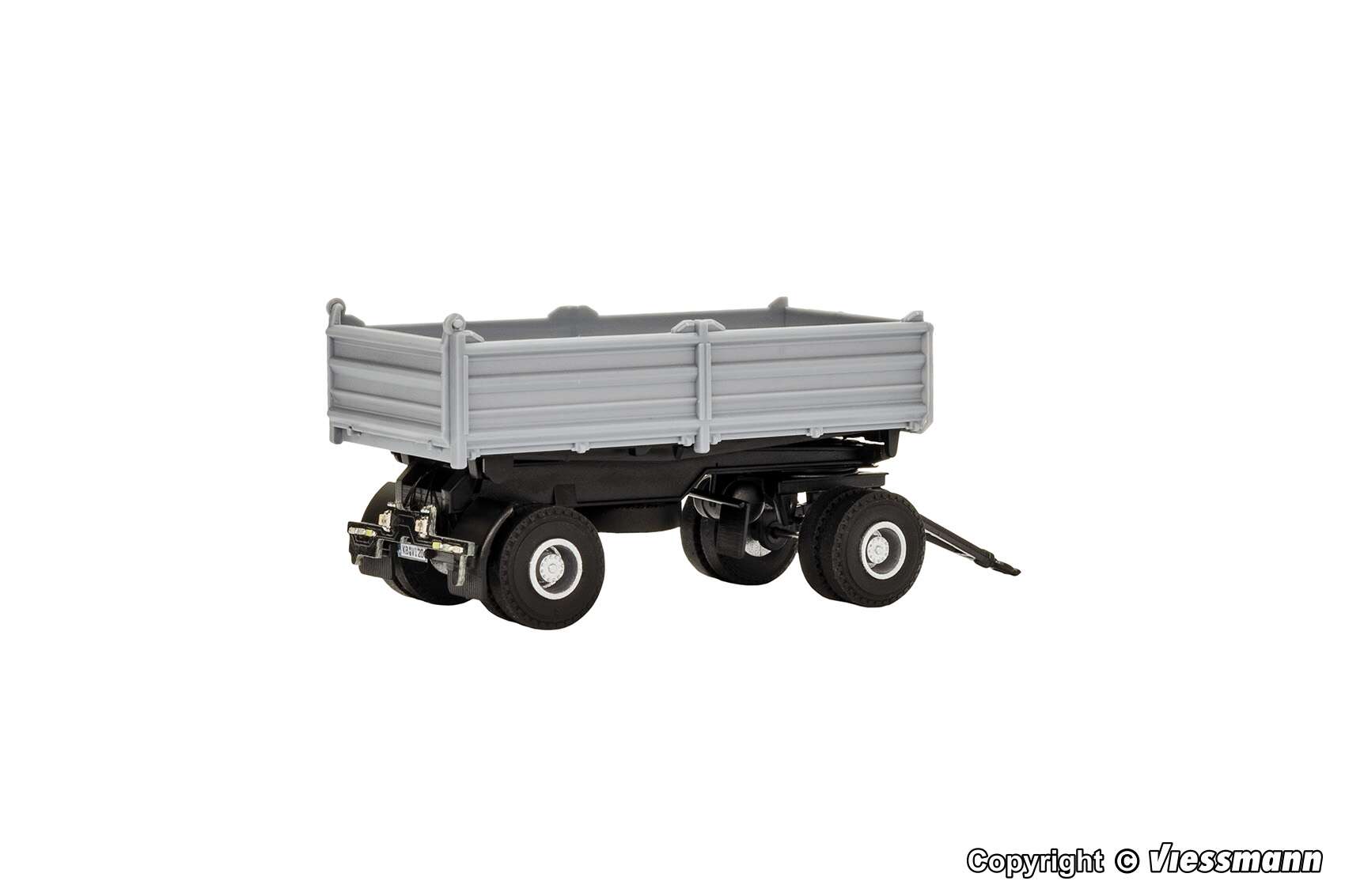 2-axle dump trailer, functional model