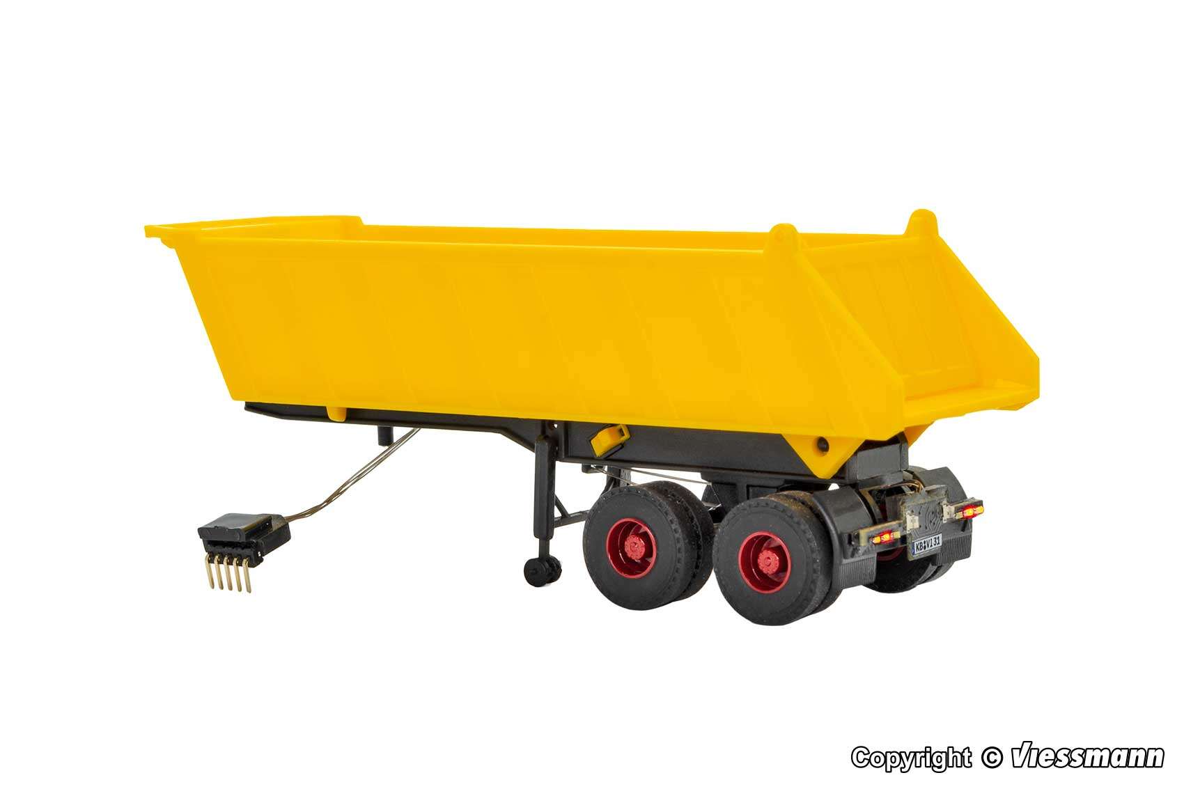 MEILLER Tipper semitrailer MHKS 40/2, functional model