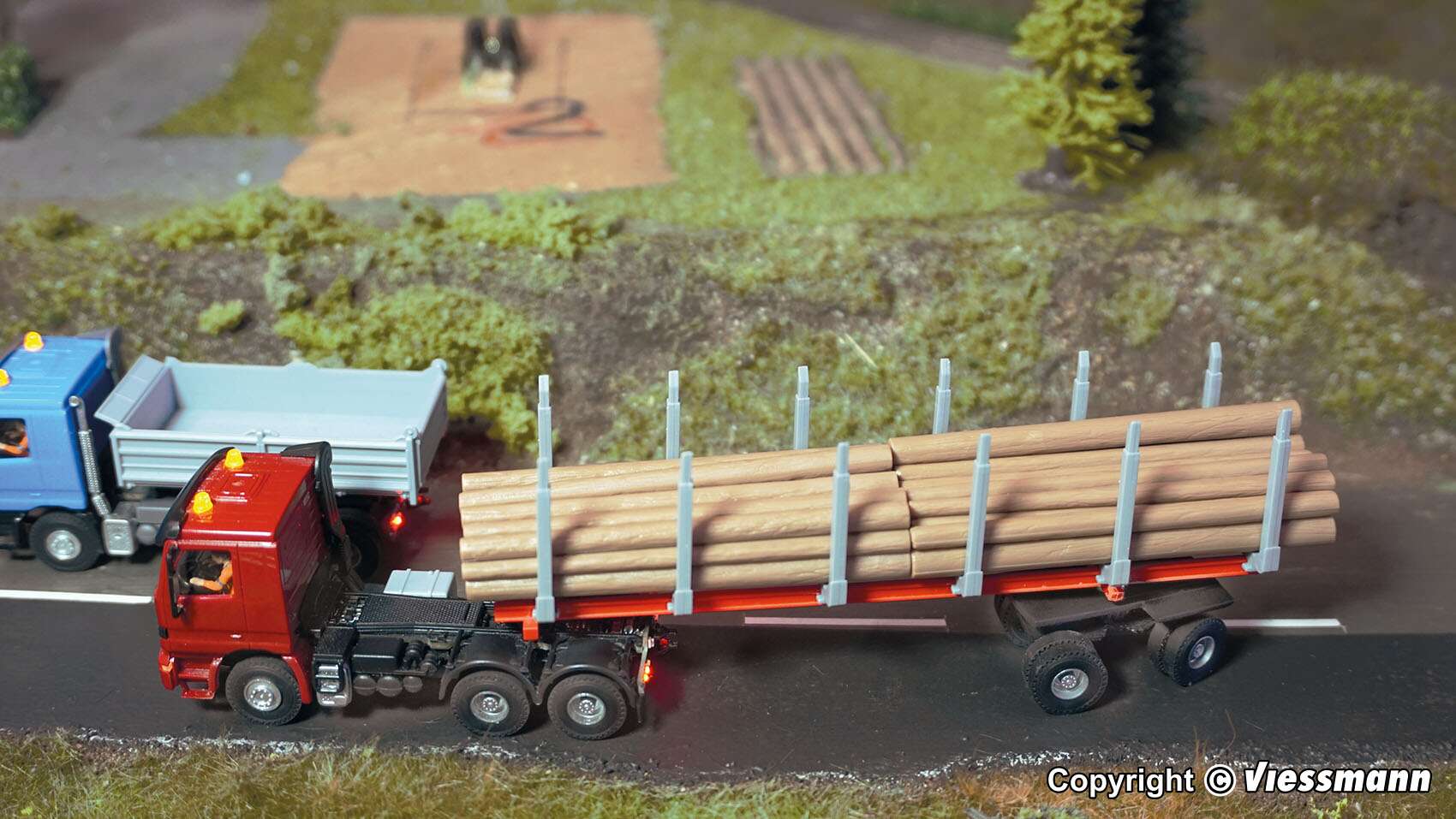 H0 Retrofit set Steered rear axles for semitrailers