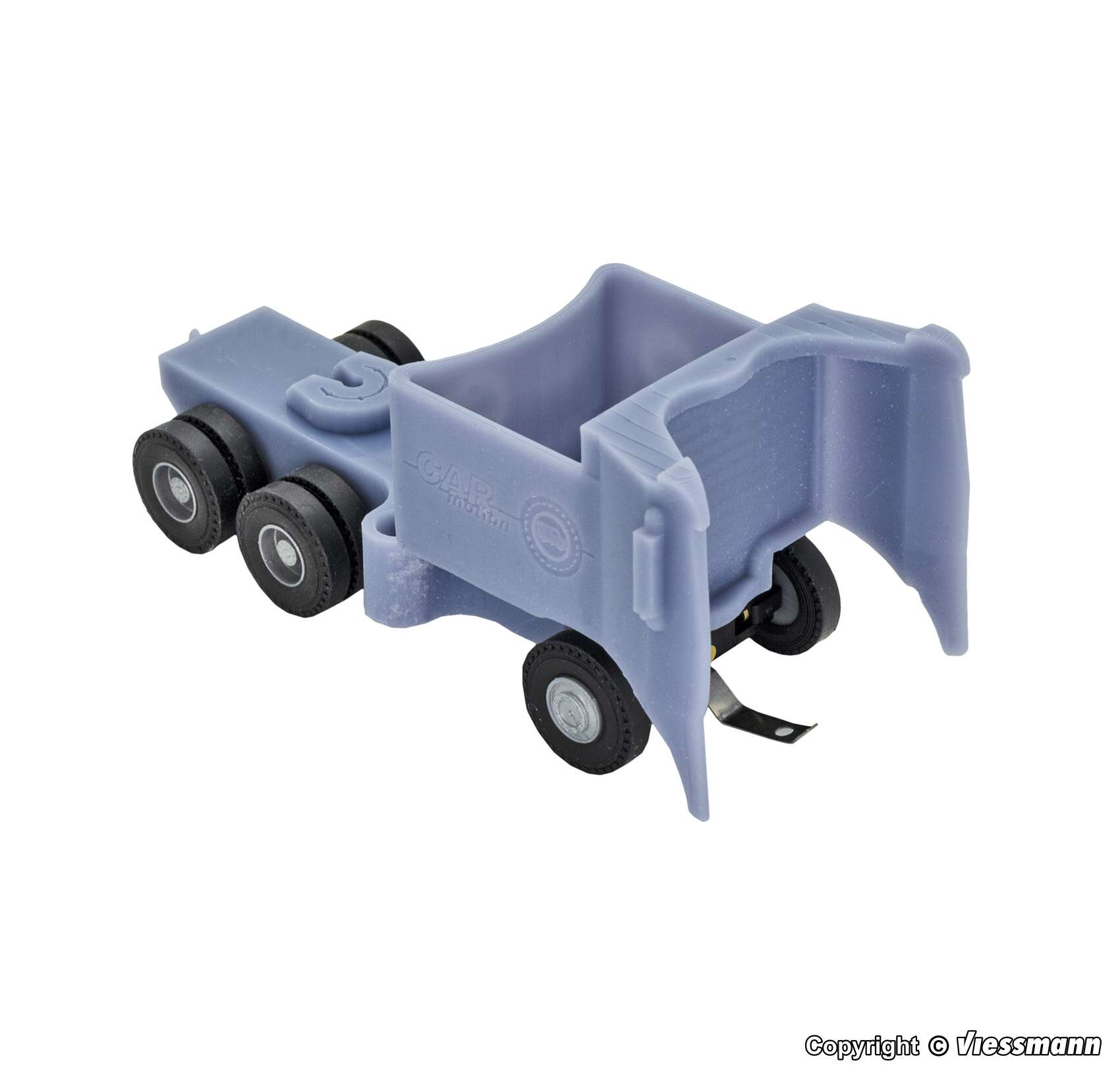 Marking aid truck for magnetic tape installation