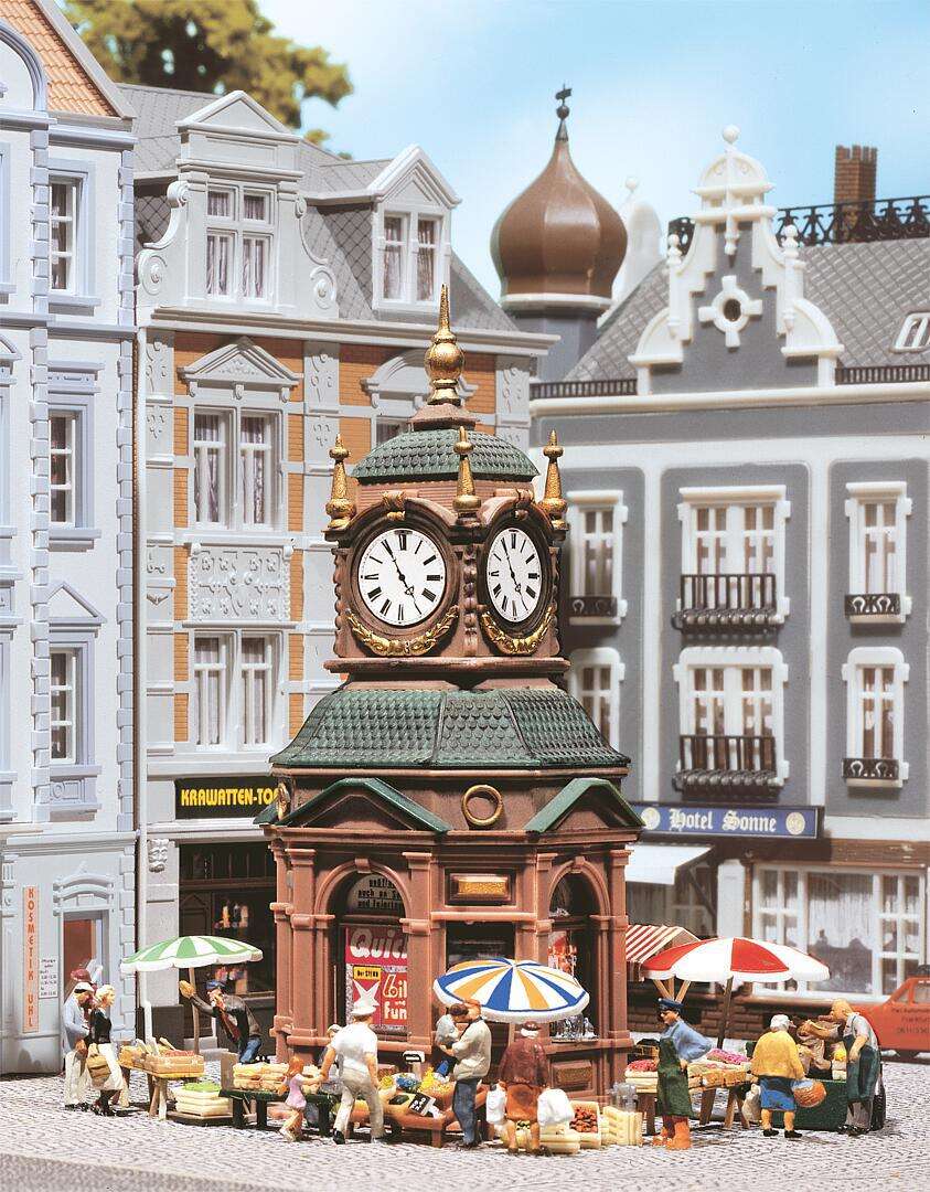 Clock kiosk