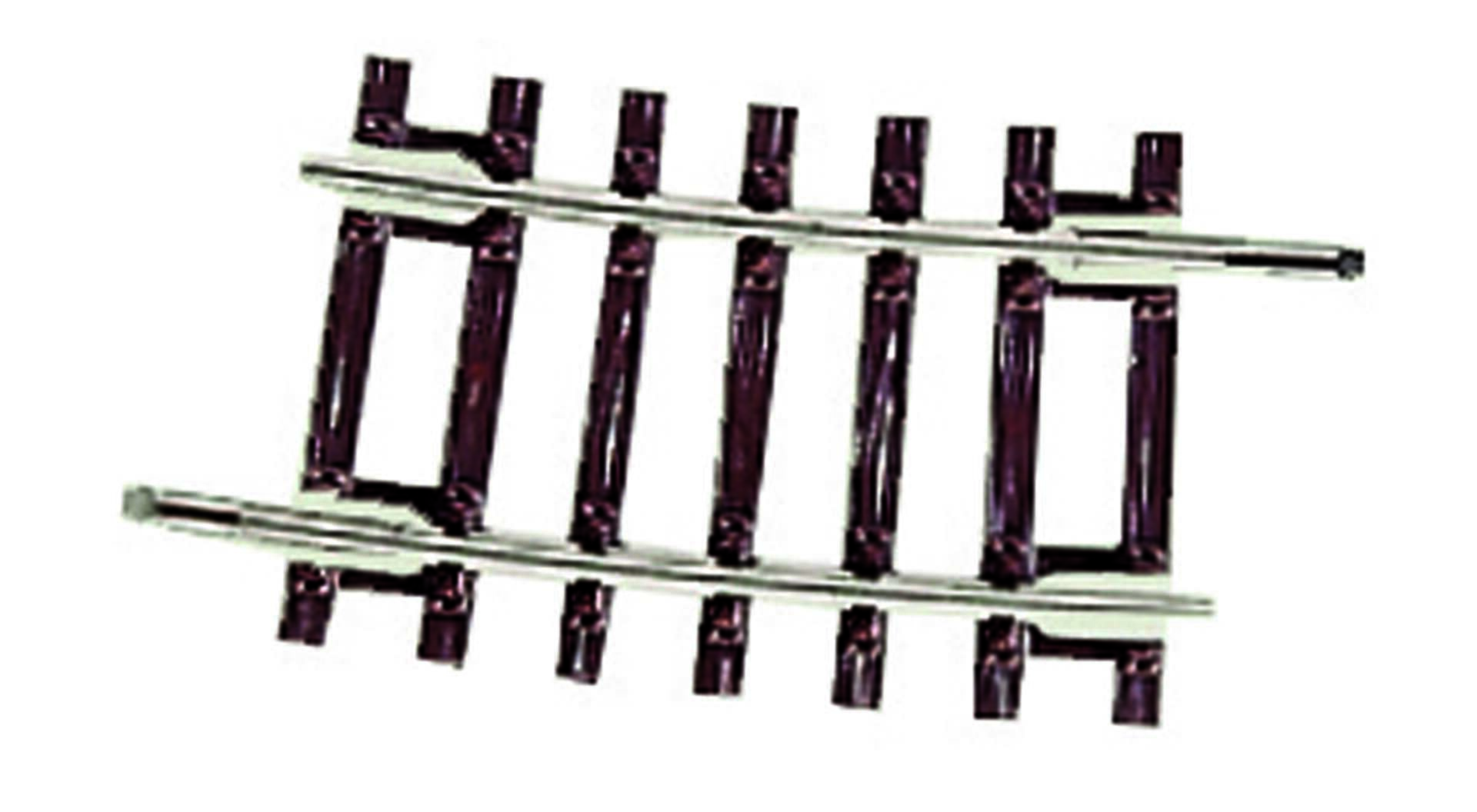 Curved track R2¼, 7.5°