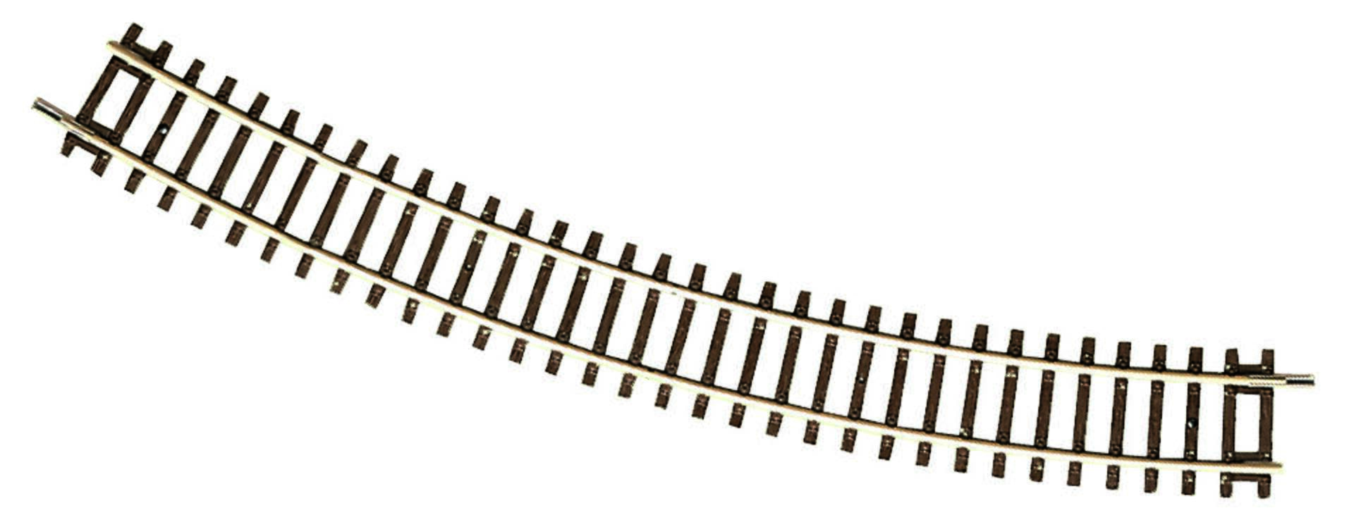 Curved track R4, 30°