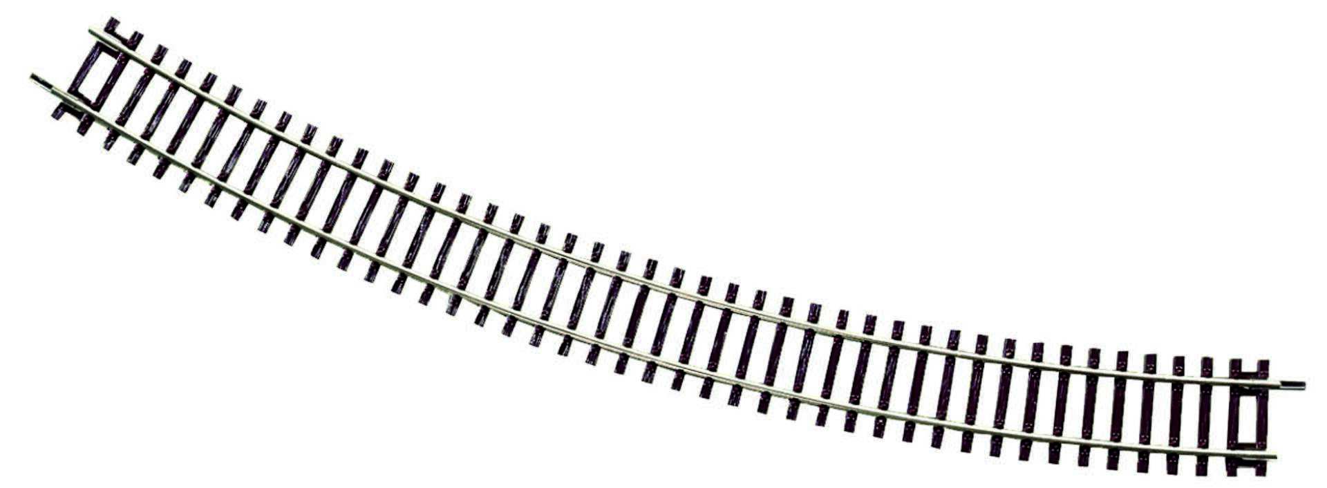 Curved track R6, 30°