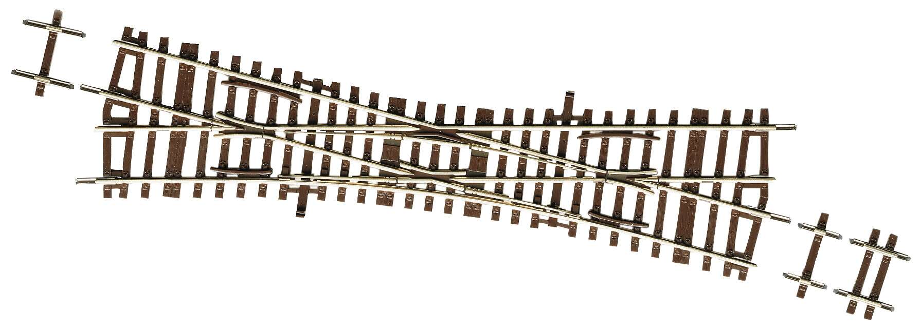 Single slip turnout EKW15