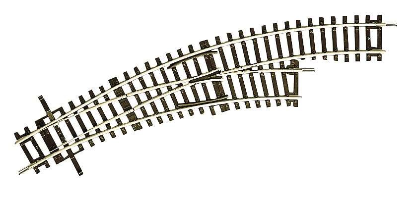 Curved turnout right BWr2/3