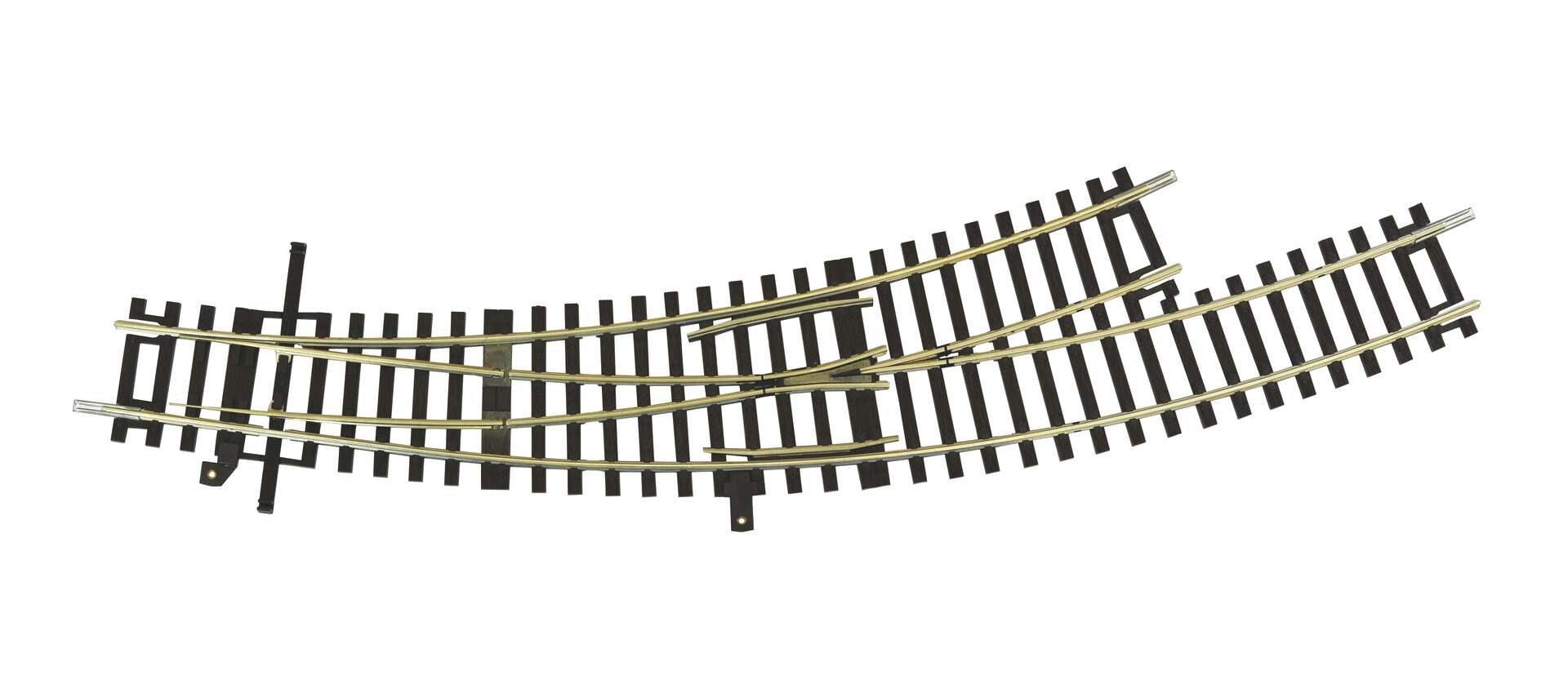 Curved turnout left BWl3/4