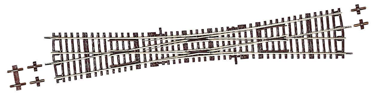 Double slip turnout DKW10