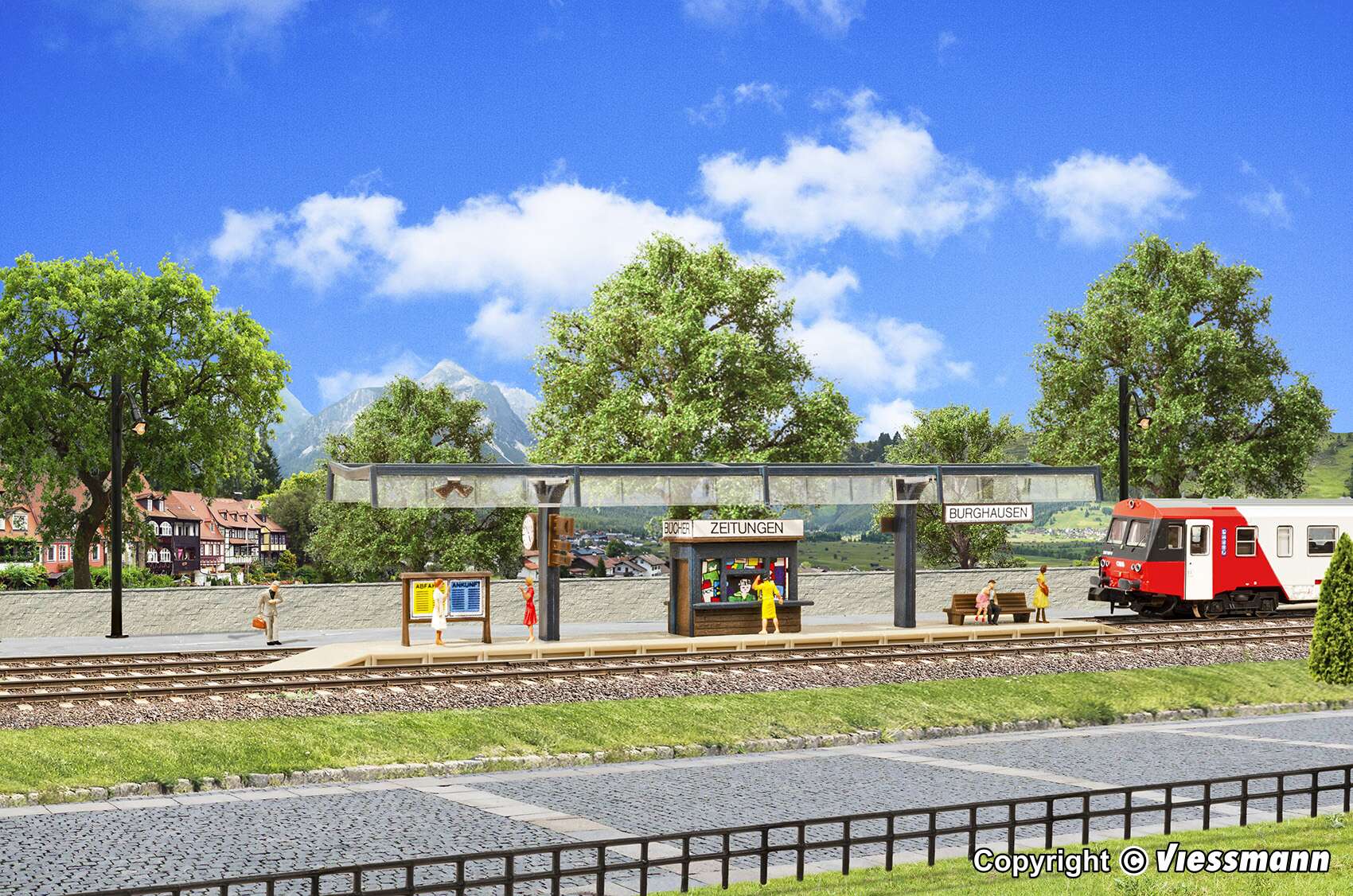 Platform, single-part