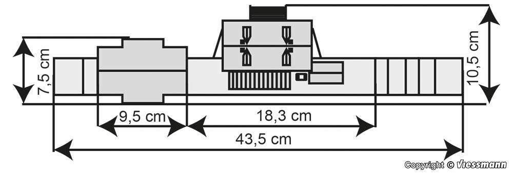Station Rauenstein with freight shed