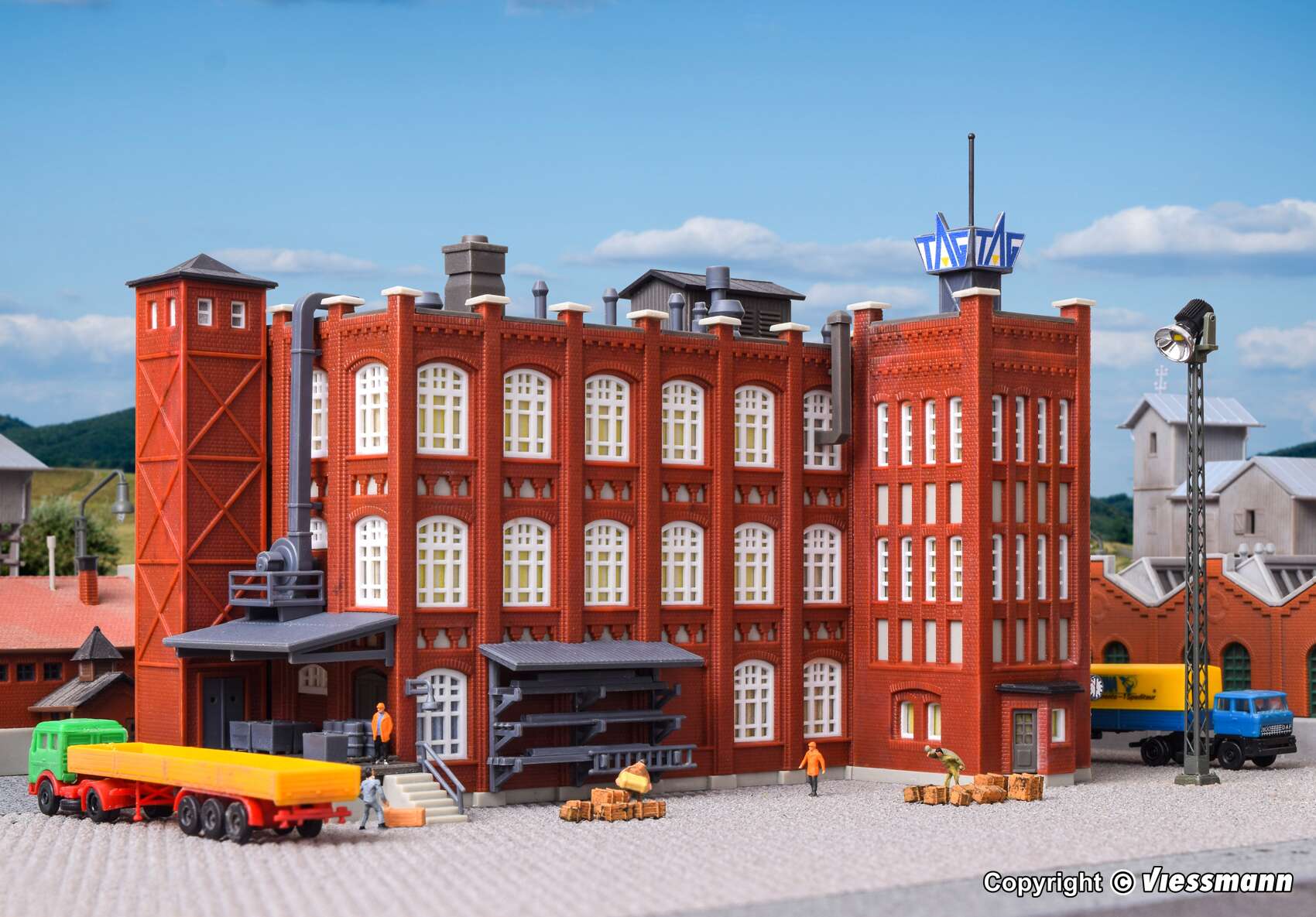 Factory building of Wilhelminian time