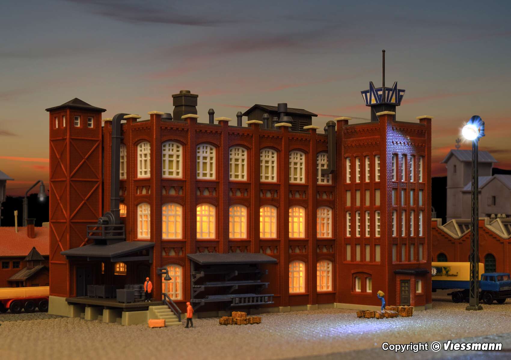 Factory building of Wilhelminian time