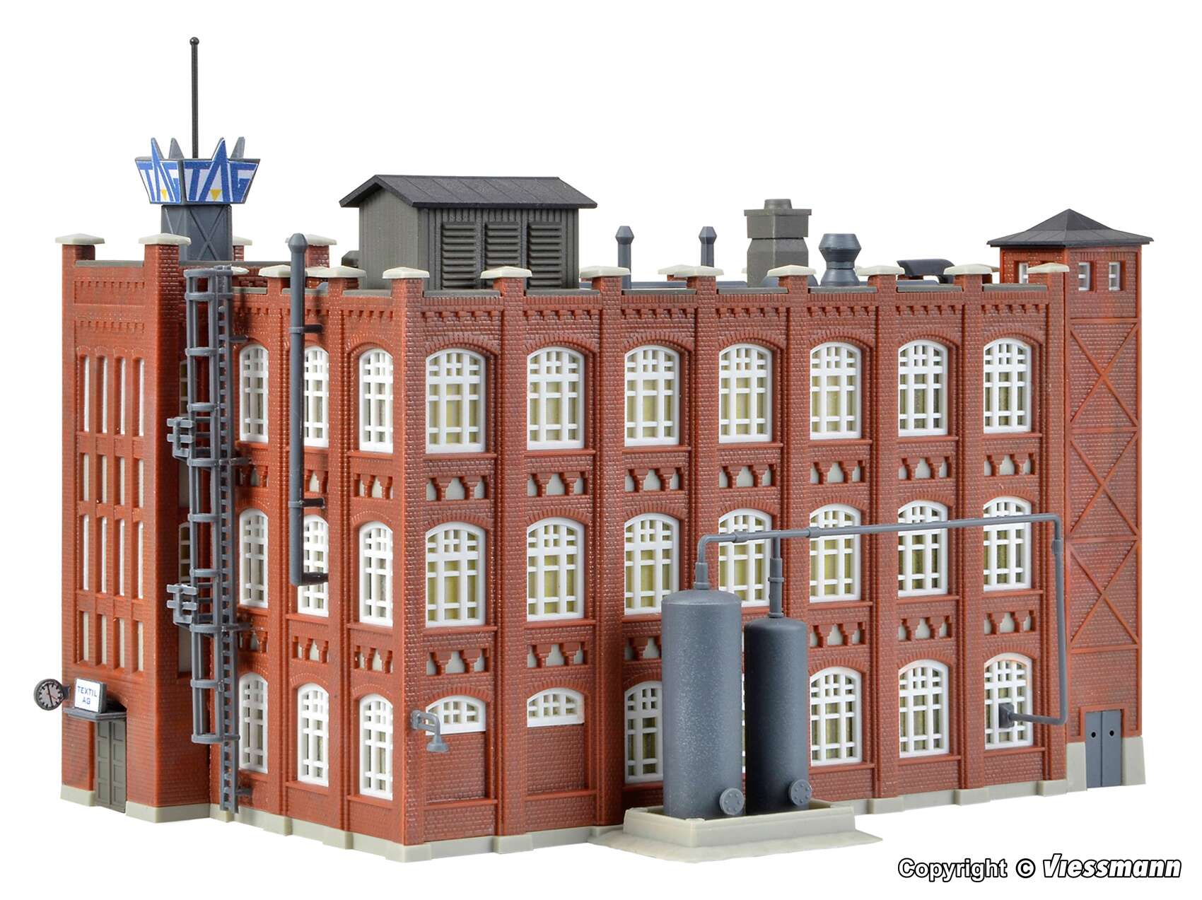 Factory building of Wilhelminian time