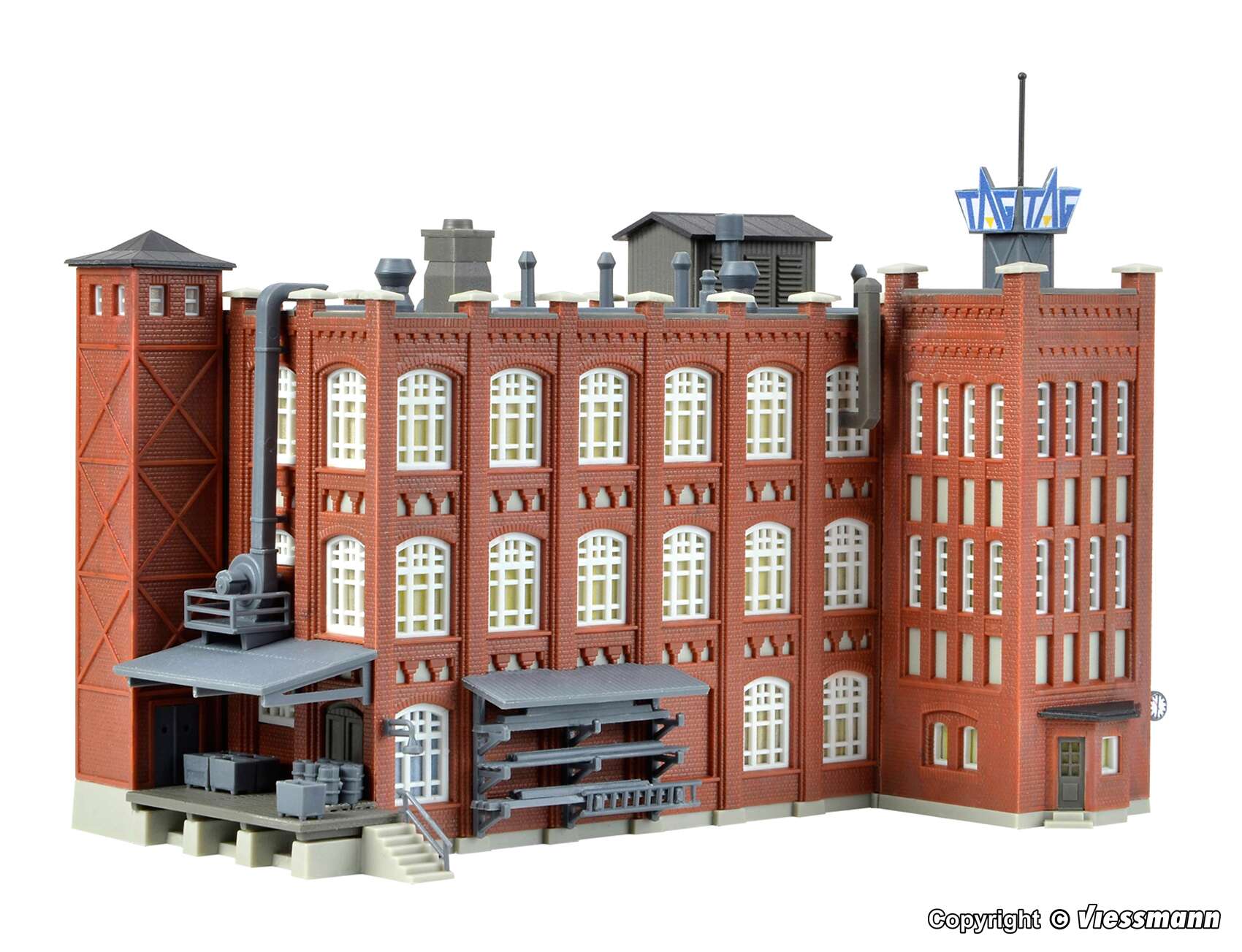 Factory building of Wilhelminian time